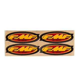 FMF TEAM FENDER STICKERS 5" (4 PCS)