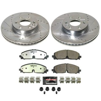 Z36 Truck and SUV Carbon-Fiber Ceramic Brake Pad and Drilled & Slotted Rotor Kit
