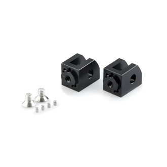 Adaptor Adjustable Rider Footpeg Black