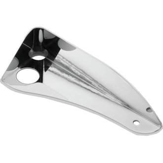 Floorboard Exhaust Boot Guard Chrome