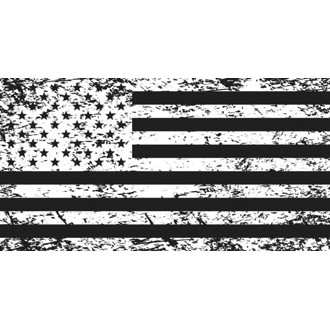Whip Flag - Tatterd American Flag
