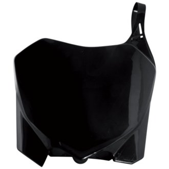 09-13 Honda CRF250R/ CRF450R Front Number Plate - Black