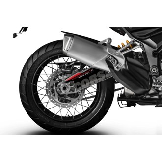Swingarm Protector Kit Stickers Black