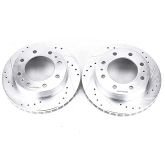Evolution Performance Drilled And Slotted Rotor Pair