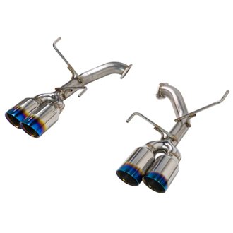 2022+ Subaru WRX (VB) 4in Axle Back Exhaust w/ Burnt Stainless Double Wall Tip