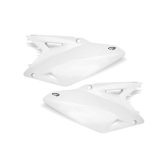 08-17 Suzuki RMZ 250-450 Side Number Panels - White