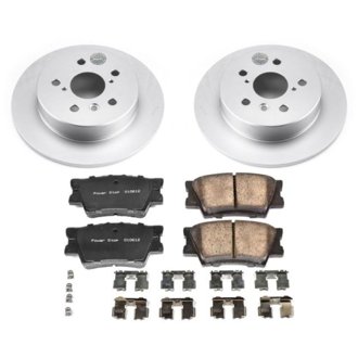 Evolution Coated Rotor And Low-Dust Ceramic Brake Pad Kit
