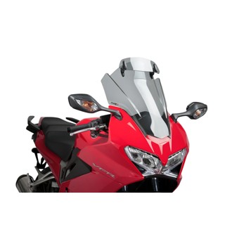 Touring Windshield With Visor Smoke