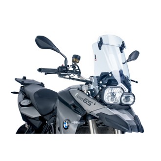 Touring Windshield With Visor Clear
