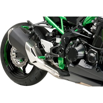 Racing Footpegs Green