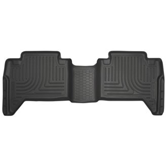 2016 Toyota Tacoma Crew Cab WeatherBeater 2nd Row Black Floor Liners