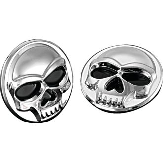 Universal Zombie Medallions 2in Diameter Chrome