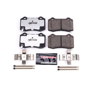 Z26 Performance Carbon-Fiber Ceramic Brake Pads with Hardware Kit
