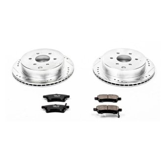 Z23 Daily Driver Carbon-Fiber Ceramic Brake Pad and Drilled & Slotted Rotor Kit