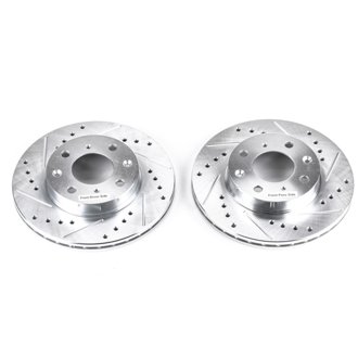 Evolution Performance Drilled And Slotted Rotor Pair