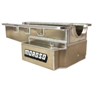 Ford 351W Road Race Baffled Front Sump 8in Deep Aluminum Oil Pan