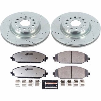 Z36 Truck and SUV Carbon-Fiber Ceramic Brake Pad and Drilled & Slotted Rotor Kit