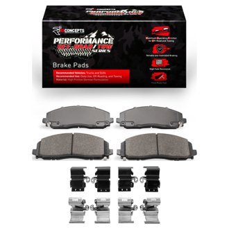 Performance Off-Road/Tow Brake Pads And Hardware Kit
