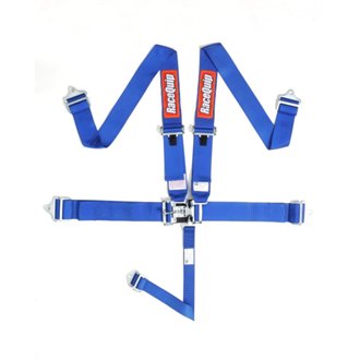 Blue L & L 5pt Seat Belt