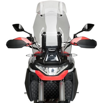 Touring Windshield With Visor Smoke