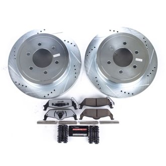 Z36 Truck and SUV Carbon-Fiber Ceramic Brake Pad and Drilled & Slotted Rotor Kit