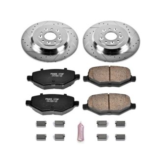 Z23 Daily Driver Carbon-Fiber Ceramic Brake Pad and Drilled & Slotted Rotor Kit