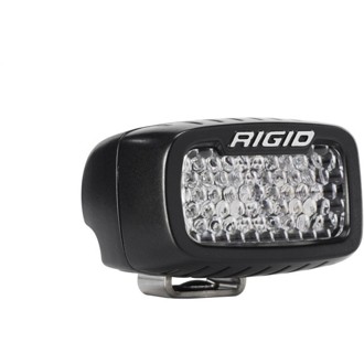 Sr-M Series Pro, Flood Diffused, Surface Mount, Black Housing, Single