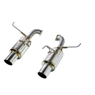 2022+ Subaru WRX VB Axle Back Exhaust - Dual R1 Spec Stainless