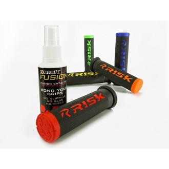 ATV/MTB GRIPS - FUSION 2.0 WITH GRIP TECH - GREEN
