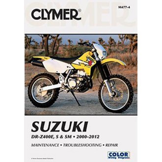 MANUAL SUZUKI DR-Z400E, S & SM