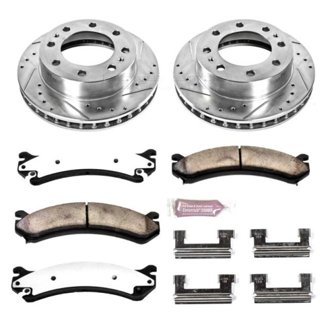 Z36 Truck and SUV Carbon-Fiber Ceramic Brake Pad and Drilled & Slotted Rotor Kit