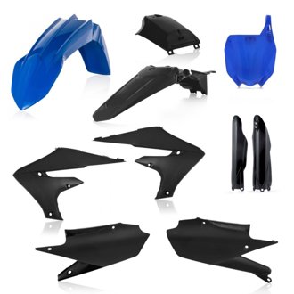 19-23 Yamaha YZ250F/YZ450FX/ 21-23 YZ250FX/ 18-22 YZ450F Full Plastic Kit - Black