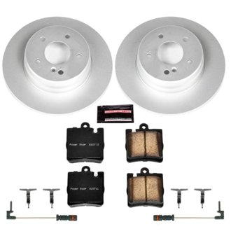 Evolution Coated Rotor And Carbon-Fiber Ceramic Brake Pad Kit