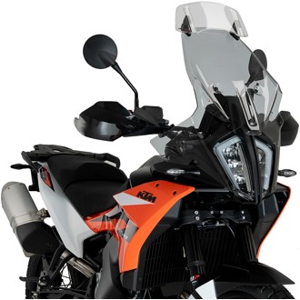 Multi-adjustable Visor 2.0 Clip-on Smoke