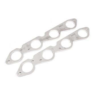 Big Block Chevy Round Port Header 304SS Exhaust Flanges 2-1/4in Primaries