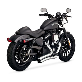 HD Sportster 14-22 Big Radius 2-2 Chrome PCX Full System Exhaust