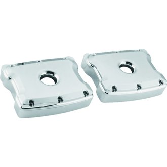 86-03 XL Rocker Box Kit - Die Cast Chrome
