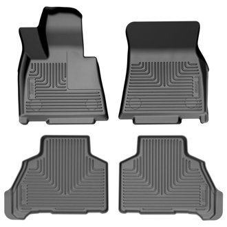 25-26 Ford Expedition Weatherbeater Front & 2nd Seat Floor Liners - 3 Piece - Black