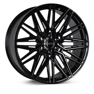 HF6-5 22x10 / 6x135 / ET-18 / Super Deep Face / 87.1 - Gloss Black Wheel