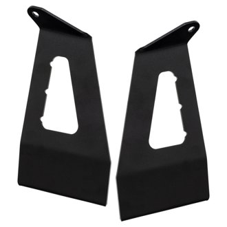 Curved 50 in. LED Light Bar Brackets, Black