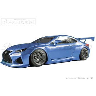 15+ Lexus RC-F Rocket Bunny Aero Kit - Front Fender
