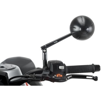 Rearview Mirror Retro Black