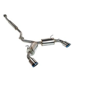 Elite Spec Cat-Back Exhaust, Toyota GR86 / Subaru BRZ 2022+, Burnt Stainless Tip Cover