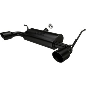 Street Series Black Coated Axle Back System