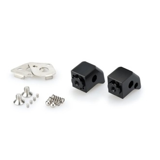 Adaptor Adjustable Passenger Footpeg Black