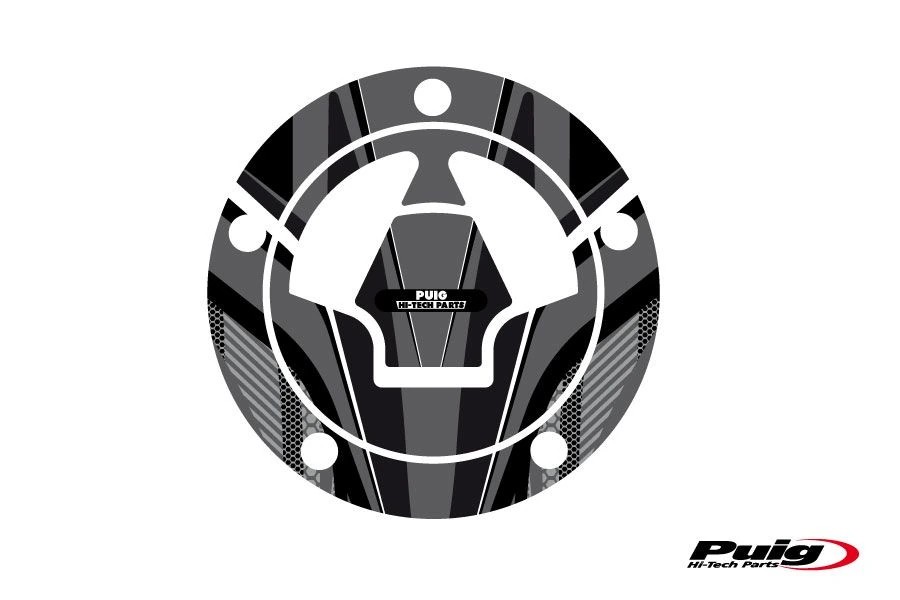 Radikal Fuel Cap Covers Grey