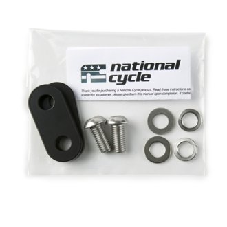 18+ Honda GL1800 Footpeg Bracket 38 mm.-Black