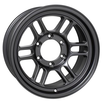 RPT1 16x8 6x139.7 Bolt Pattern +0 Offset 108.5 Bore Matte Dark Gunmetallic Wheel