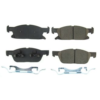 Z17 Low-Dust Ceramic Brake Pads with Hardware