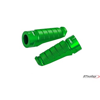 Racing Footpegs Green